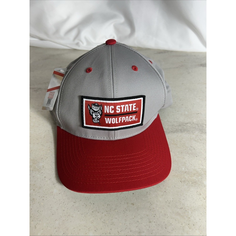 Pacific Headwear NC State Cotton-Poly Hook-and-Loop Adjustable Cap